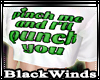 BW| Pinch me|Punch Crop