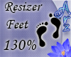 [Arz]Feet Resizer 130%