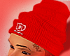 Rugby beanie Red