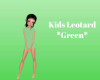 Kids Green Leotard
