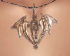 Necklace Winged Demon
