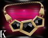 [k] Necklace Black