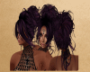 Purple Black Hair ML.