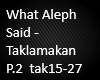 What Aleph Said P.2