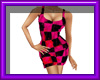 (sm)hot pink checkers