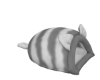 Cat's Cute Bed White