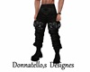 black camio pants