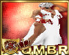 QMBR Gown White Ruby