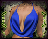 👚 Blue Halter
