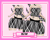 B. B&W sqares dress