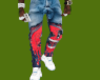 red skill pants