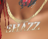 Shazz name necklace