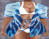 Blue Top + Bikini
