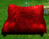 Red Friends Floor Pillow