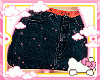 customized jeans skirt
