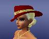 Red and Gold Hat