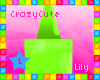 !Lily- Crayon Suit Grn