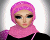 [LA] Pink Simple Hijab