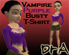 Vampire Bat Purple Tee