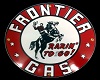Frontier Gas Sign