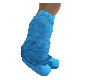 cotton blue boots