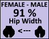 Hip Scaler 91%