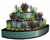 Corner Fountain w/plants
