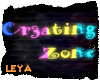 Cr3ating  Z0ne neon sign
