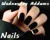 Wednesday Addams NAILS