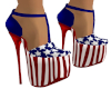 Mommy July 4th Heels