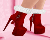 Boots Xmas Red