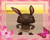 Chocolate Dancing Bunny