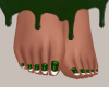 Dainty Feet-Emerald Nail