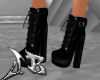 JB Black Tied Boots