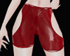 RLS Red PVC Shorts