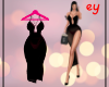 ey black elegant dress