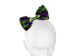 Neon Halloween Bow