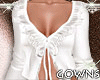 White Shirt . Frilly