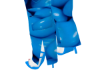 M&M Light Blu Heels
