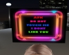 AFK Head Sign