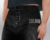 Soldier Black Jeans+Tat