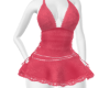 rose red dress