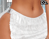 # Fluffy Skirt - White