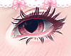 Pink heart eyes M