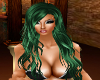 green real newstyle hair