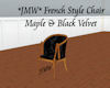 *JMW*French Chair-Black