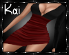 ♥K♥ PARTY DRESS RED