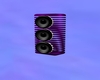 Purple/Blk Ani Speaker