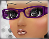:Dark Purple Glasses: