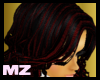 ~Mz~Black/red Edie hair